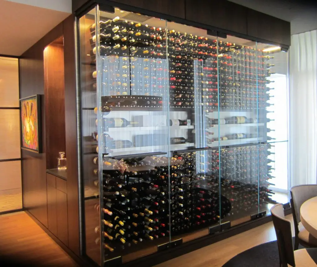 This Modern Glass Wine Cellar by Dallas Texas Master Builders was Recognized by the 2018 ARC Awards