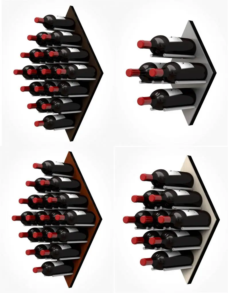 Diamond Shaped Wine RackS