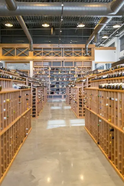 Commercial Custom Wine Cellar Designed by Wine Cellar Specialists for City Vineyard in Montana