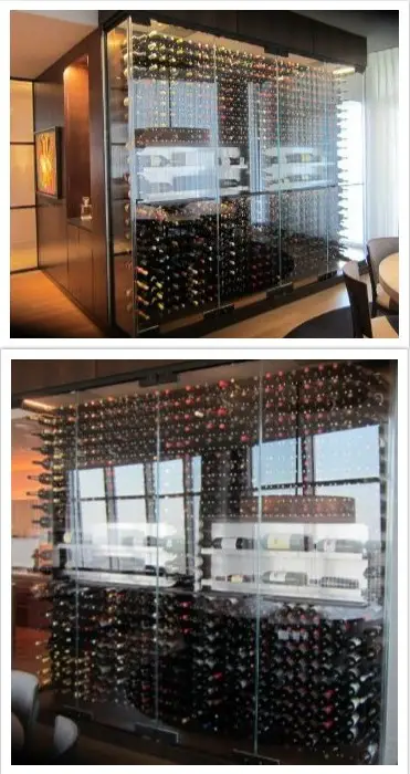 Award-Winning Modern Wine Cellar Design Created for a Home in Dallas