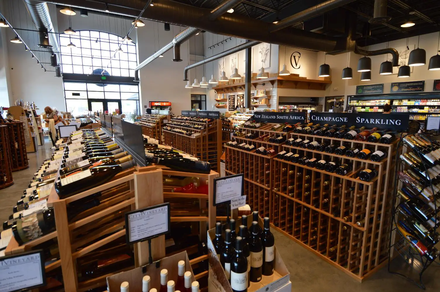 Commercial Wine Storage for Better Wine Management and Inventory Built in a Wine Store in Montana