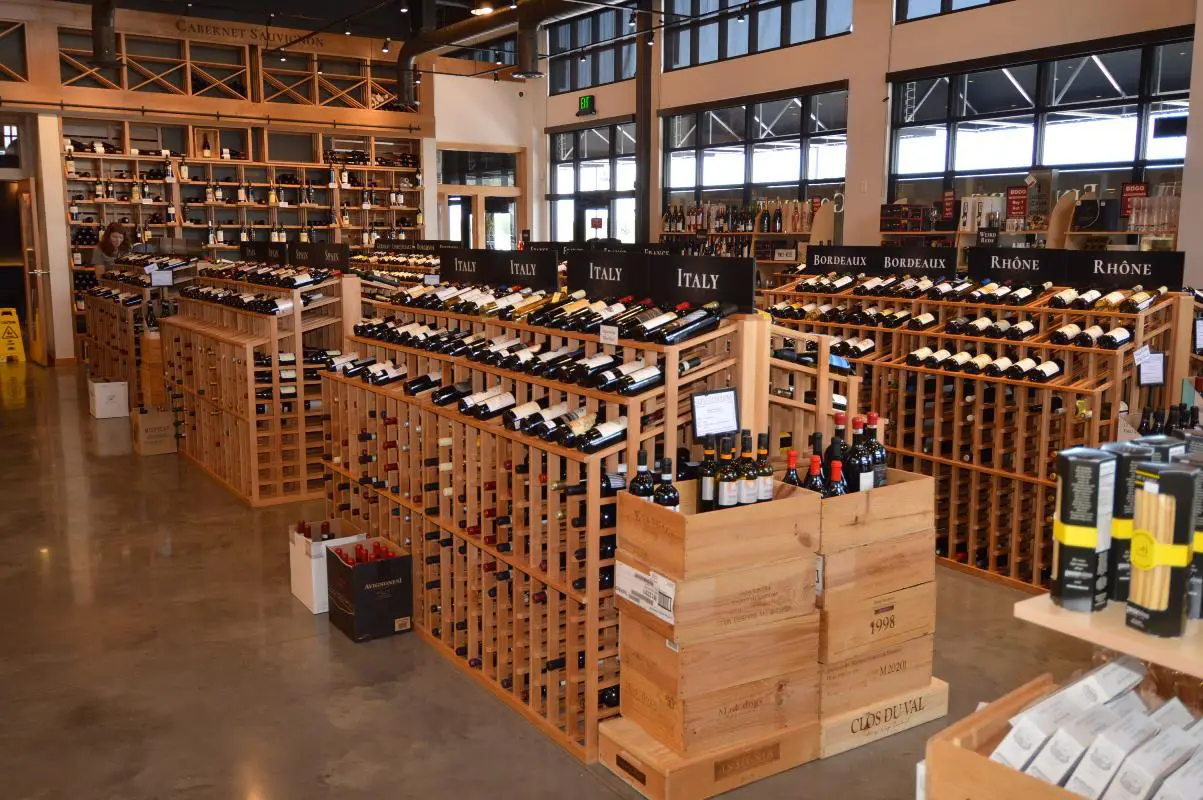 High-density Custom Commercial Wine Racks Designed for a Wine Store in Montana