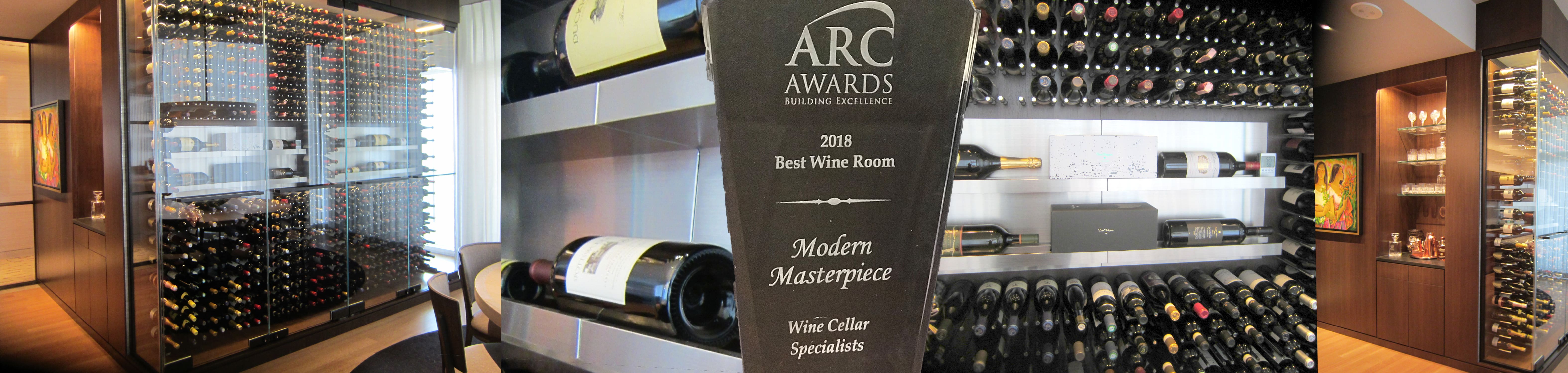 AwardWinning Home Wine Cellar in Dallas with Modern Design