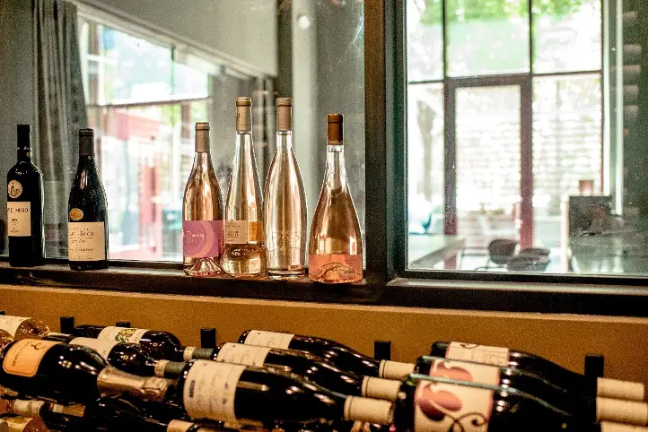 Eye-Catching Commercial Wine Cellar Display in Downtown, Dallas, Texas