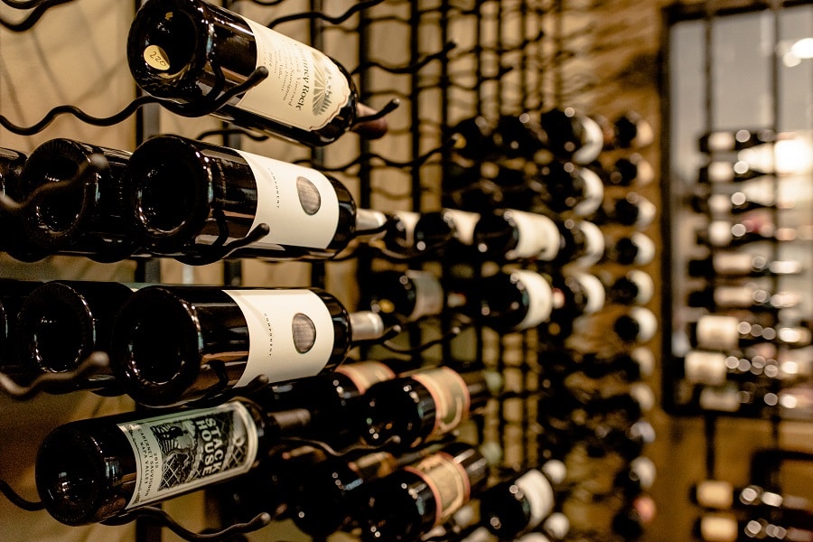 A Beautiful Commercial Wine Room Built in Downtown Dallas