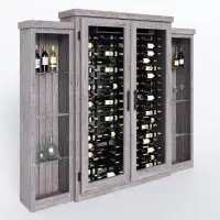 We can design your wine cabinet to match your home decor.