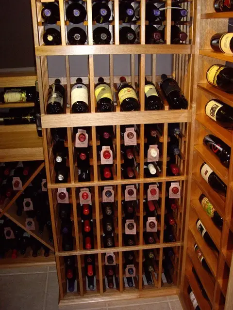6. Residential Wine Cellar Dallas Texas Wine Closet