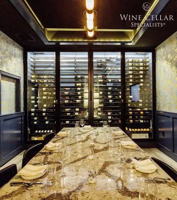 Custom Restaurant Wine Cellars Dallas Project