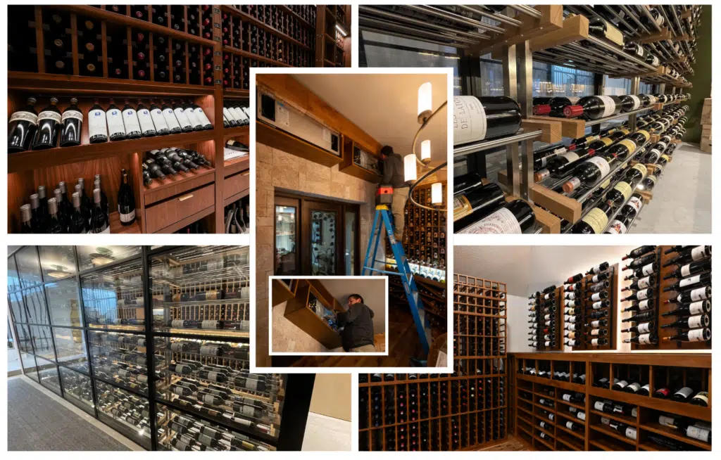 Reach out to our wine cellar experts by clicking here! custom wine cellars