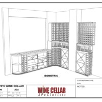 Wine Cellar Builders Chicago Illinois Design Drawing Side Racks Dave