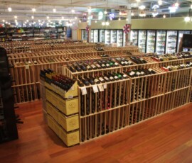 Custom Commericial Wine Racks New Jersey Wine Store Capacity