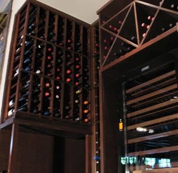 Commercial Custom Wine Cellars Chicago - The Girl & the Goat Left