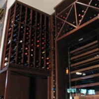 Commercial Custom Wine Cellars Chicago - The Girl & the Goat Left