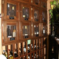 Lockers with Magnum rack below