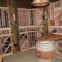 Wine Cellar Builders Chicago Illinois Wine Barrel Table