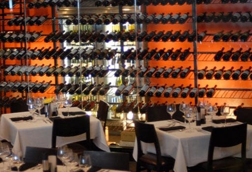 Black Vintage View metal racking with Floor to ceiling mount custom size.