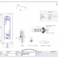 10 - Wine Cellar Door Drawing