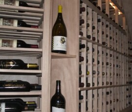 Unfinished mahogany racking