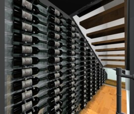 3D Drawing Dallas Contemporary Wine Cellar Project
