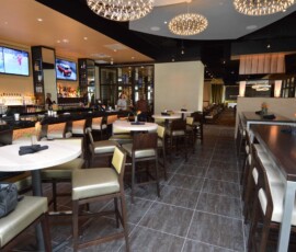 Jasper's Restaurant at Cityline in Richardson, TX exemplifies first class dining with their custom commercial wine cellar