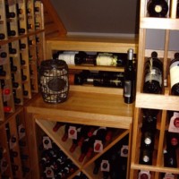 10 Back Wall Wine Cellar Racks Dallas Texas Project