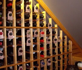 11 Waterfall Wine Rack Left Wall
