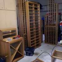 18 Garage Area Wine Rack Assembly