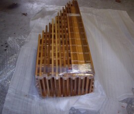 20 Assembly of Waterfall Wine Rack