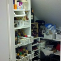 28 Pantry Before Wine Cellar Construction Dallas TX