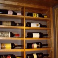 3 Right Wall Horizontal Wine Racks Dallas Builders