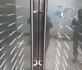 Modern Custom Wine Cellar Stainless Steel Door Handle