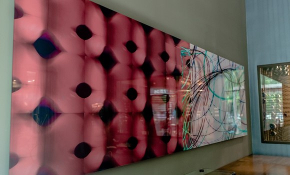 Commercial Custom Wine Room- Restaurant- Wine Lounge- Burgundy Swine