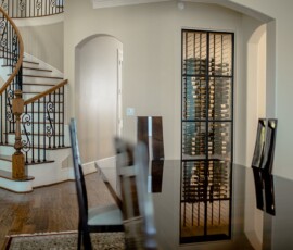 Residential Custom Wine Cellar by Wine Cellar Specialists- Dallas Fort Worth