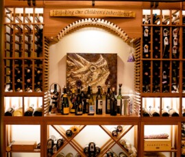 Residential Custom Wine Cellars- North Dallas Wine Room Iron Door- Wine Cellar Specialists