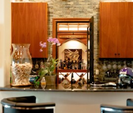 Residential Custom Wine Cellars- North Dallas Wine Room Iron Door- Wine Cellar Specialists