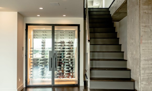 Residential Custom Wine Cellars in Condo- Downtown Dallas