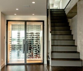 Residential Custom Wine Cellars in Condo- Downtown Dallas