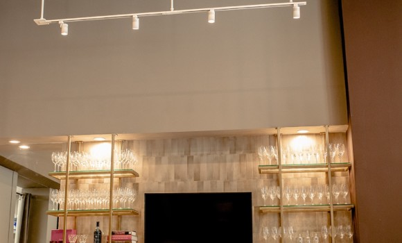 Commercial Custom Wine Room- Restaurant- Wine Lounge- Burgundy Swine