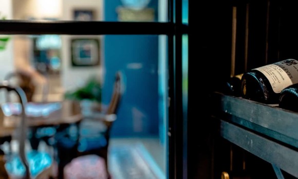 Stunning Modern Wine Cellar- North Dallas- Wine Cellar Specialists