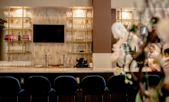 Commercial Custom Wine Room- Restaurant- Wine Lounge- Burgundy Swine