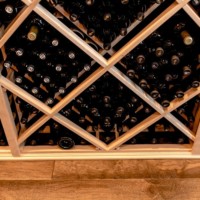 Well-crafted diamond bin racks.