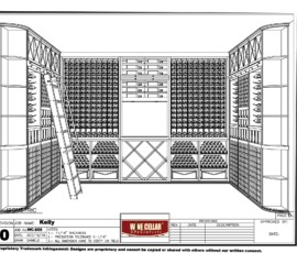 We're ready to start on a free custom 3d wine cellar design for your wine cellar project!