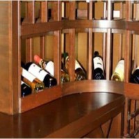 02 - Design Drawings Wine Room Residential With Rolling Ladder