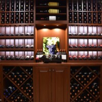 This entire residential wine cellar design in Dallas can hold an impressive 1,969 bottles of wine.