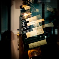 12 - Anti-condensation glass encloses this small wine cellar design